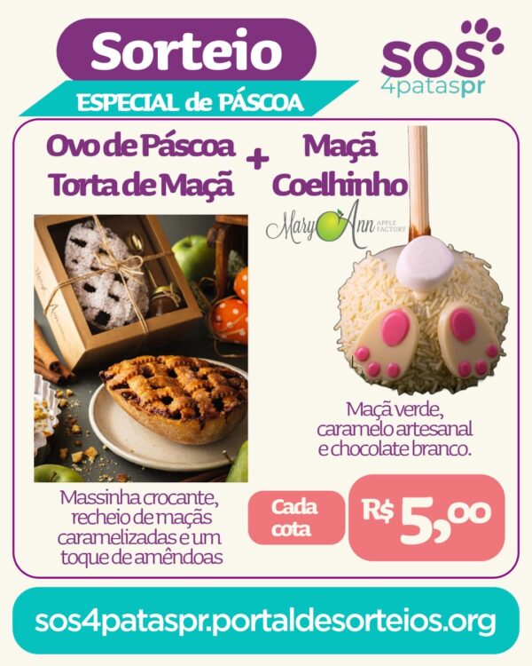 Ovo de Páscoa Torta de Maçã